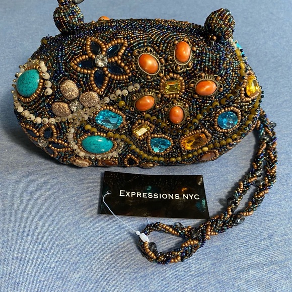 Expressions Handbags - Beaded evening bag